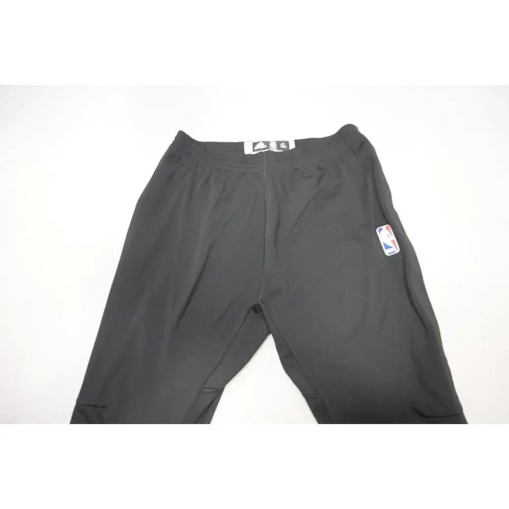 Adidas Sweat‎ Pants Slim Athletic Hawks Tear Away Black Mens Sz XL x 34